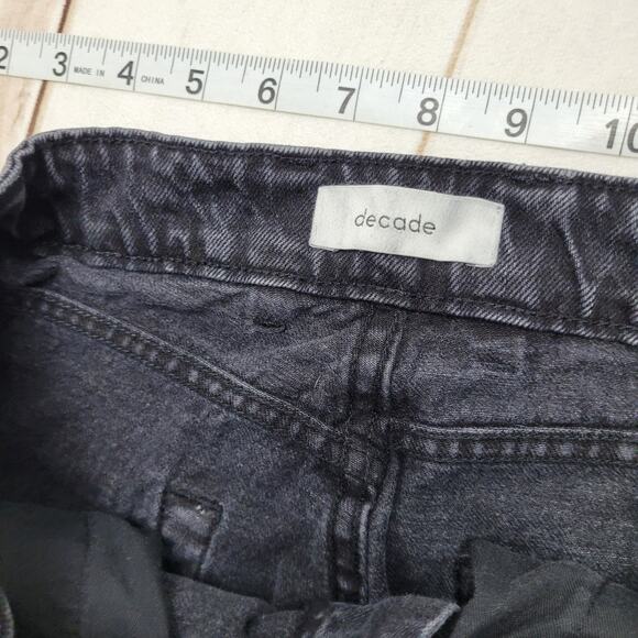 Decade Momo black high rise tapered mom jeans - Picture 9 of 13